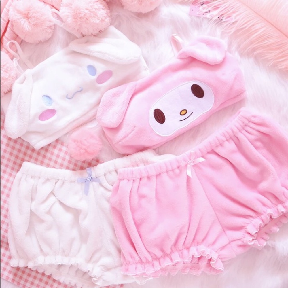 💖 cute cinnamoroll and my melody pajamas set 💖